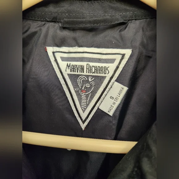 Marvin Richards Vintage Goose Down Black Puffer Jacket - Picture 8 of 8